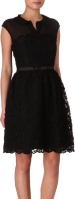 TED BAKER Lace belted dress