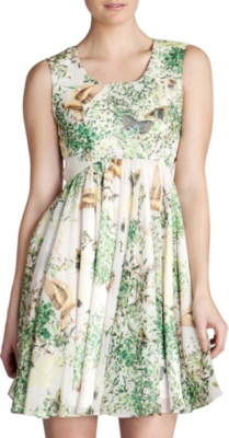 TED BAKER Liano printed dress