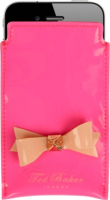 TED BAKER Jakkie bow iPhone case