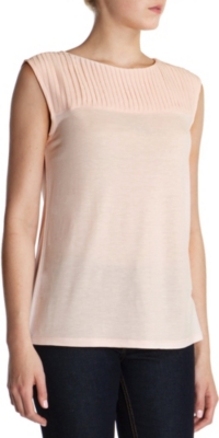TED BAKER Eyma pleated neck top
