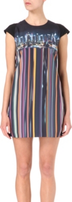 TED BAKER Nula city print dress