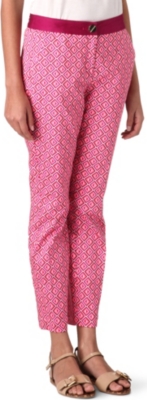 TED BAKER Geo-printed trousers
