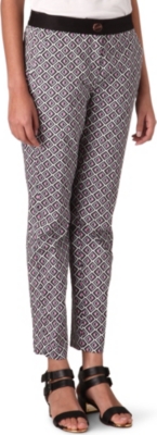 TED BAKER Geo-printed trousers