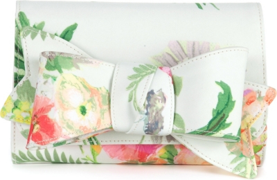 TED BAKER Whisley printed clutch