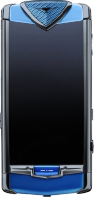 VERTU Limited Edition Constellation mobile phone in blue