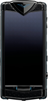 VERTU Constellation mobile phone in neon blue