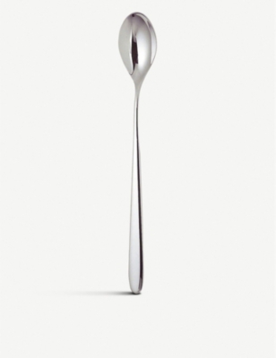 ALESSI: Nuovo Milano stainless steel long drink spoons set of six