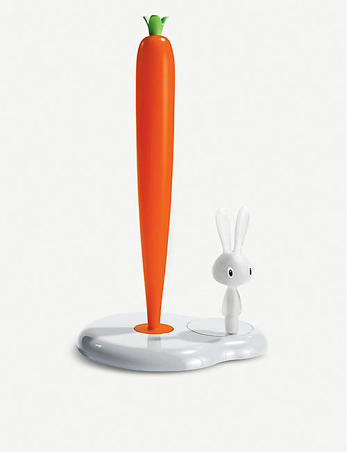 ALESSI: Bunny & Carrot kitchen roll holder