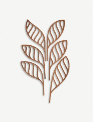 ALESSI: Five Seasons Shhh mahogany diffuser leaf