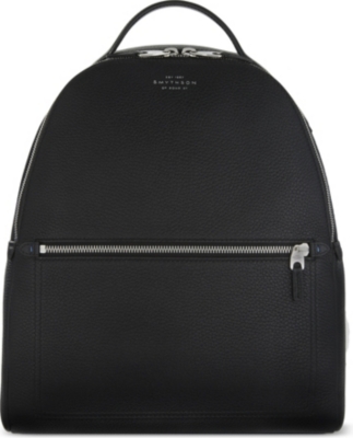 SMYTHSON - Burlington small grained leather backpack | Selfridges.com