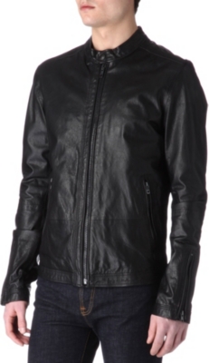 DIESEL Lagnum leather jacket