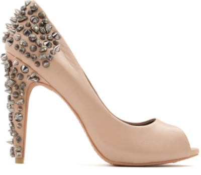 SAM EDELMAN Lorissa embellished leather courts