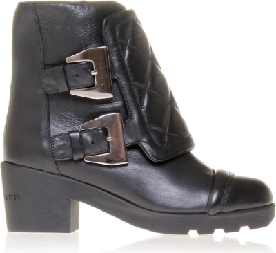 KURT GEIGER Smog leather biker boots