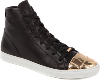 KURT GEIGER Lima leather trainers