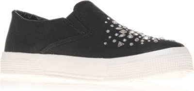 KURT GEIGER London crystal canvas loafers