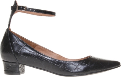 KURT GEIGER Anais mock-croc courts