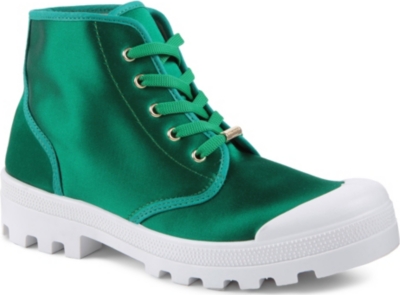 KURT GEIGER Playful satin ankle boots