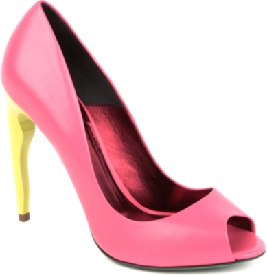 KURT GEIGER Poisenberry peep-toe courts