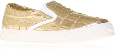 KURT GEIGER London patent leather trainers