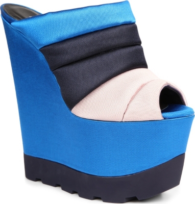 KURT GEIGER Faster Faster platform wedges