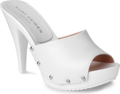 KURT GEIGER Debbie clog mules