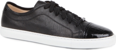 KURT GEIGER Lexington leather trainers