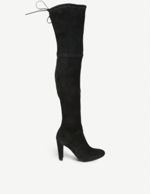 stuart weitzman highland boots black