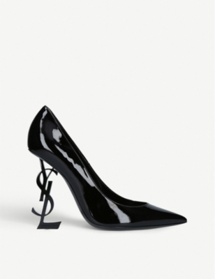 Opyum logo heel patent leather courts(5543663)