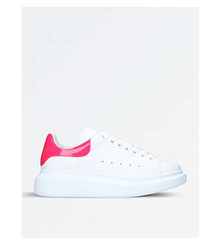 ALEXANDER MCQUEEN - Runway leather trainers | Selfridges.com