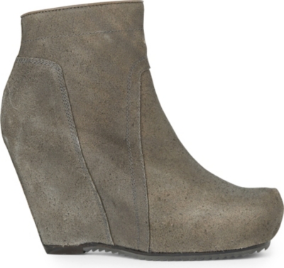 RICK OWENS Styler wedge ankle boots