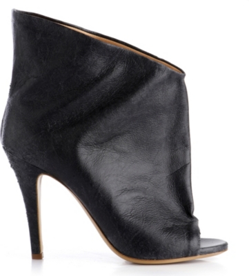 MAISON MARTIN MARGIELA Wide top ankle boots (Black