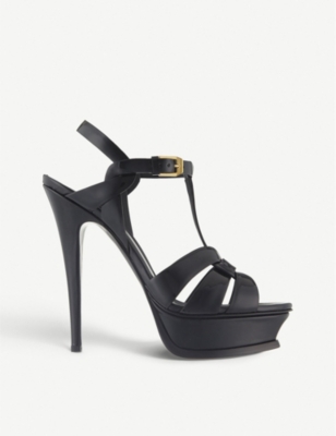 Tribute 105 patent-leather heeled sandals(1042292)