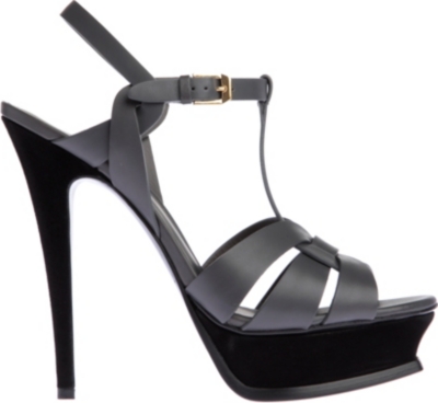 SAINT LAURENT Tribute court sandals