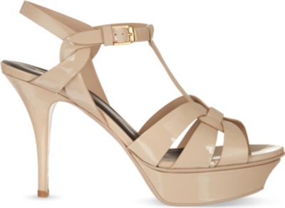 ysl heels selfridges