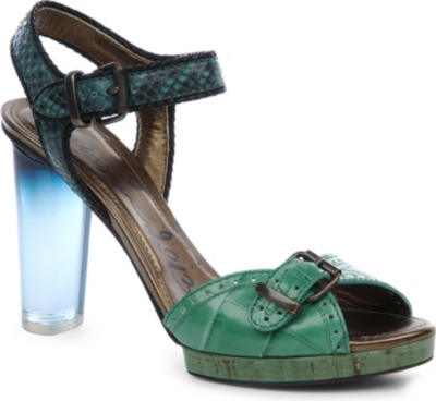 LANVIN Batton Oxf leather sandals