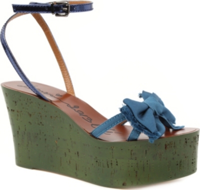 LANVIN Esp Japonais Hio grosgrain flatforms