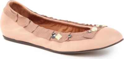 LANVIN Milton Sug leather pumps