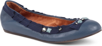 LANVIN Milton Sug leather pumps