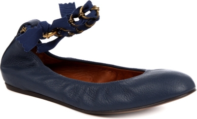 LANVIN Ball Braid Sug leather pumps