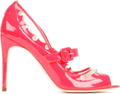 RUPERT SANDERSON Roslyn patent leather courts
