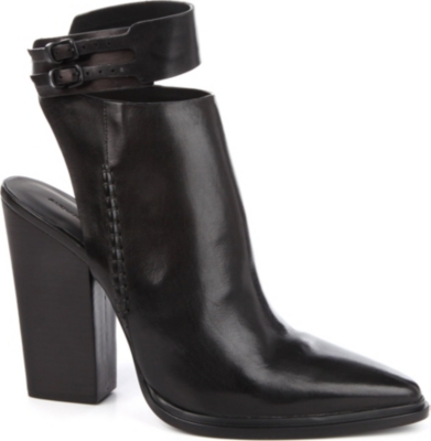ALEXANDER WANG Dasha leather ankle boots