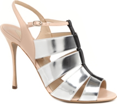 NICHOLAS KIRKWOOD Mich slingback leather sandals