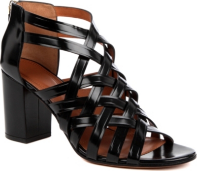 GIVENCHY May leather cage sandals