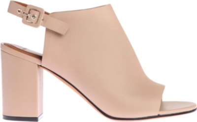 GIVENCHY Thomas suede peep toe sandals
