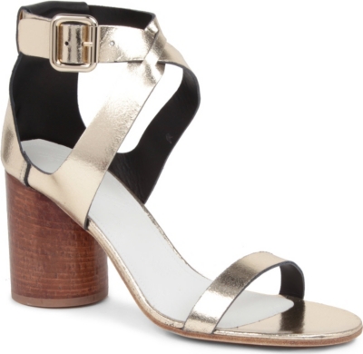 MAISON MARTIN MARGIELA Venice metallic leather sandals