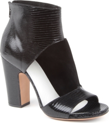 MAISON MARTIN MARGIELA Luxor mock-croc ankle boots