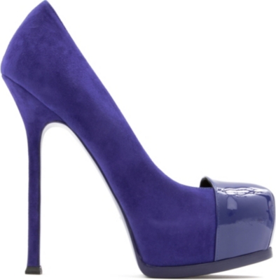 SAINT LAURENT Tribtoo suede courts