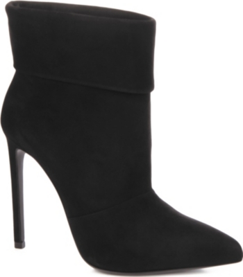 SAINT LAURENT Paris bottine suede ankle boots