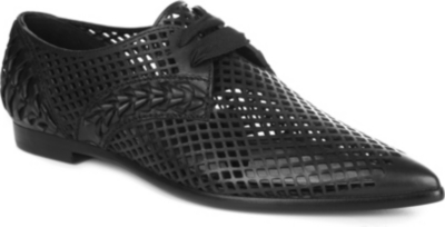 HAIDER ACKERMANN Amber leather brogues