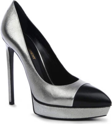 SAINT LAURENT Janis platform courts